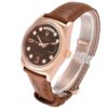 rolex president day date rose gold diamond ruby dial mens watch 118135 box card 2431 rkof5.jpg