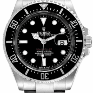 Rolex Sea-Dweller Black Dial Oystersteel Men's Watch M126600-0002