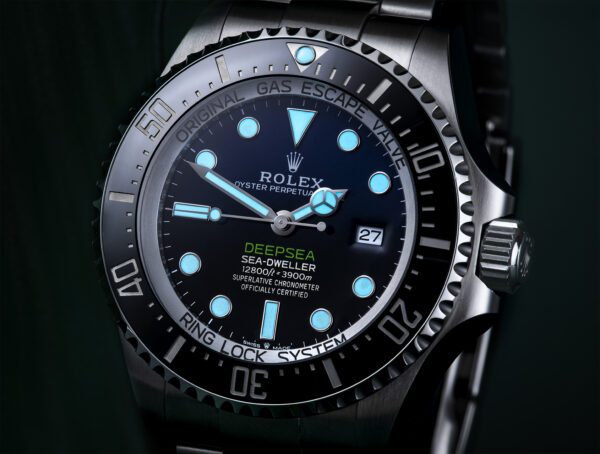 Rolex Sea Dweller Deepsea 44 Deep Blue Dial Stainless Steel Men's Watch 116660 - Image 11