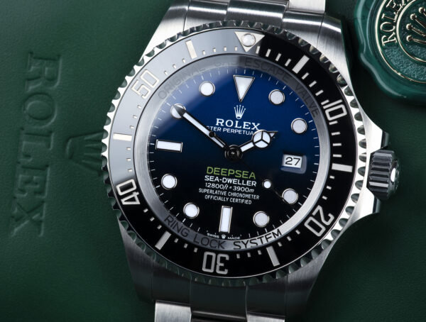 Rolex Sea Dweller Deepsea 44 Deep Blue Dial Stainless Steel Men's Watch 116660 - Image 4