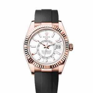 Rolex Sky-Dweller, 42mm, 18k Everose Gold, Ref# 336235-0003