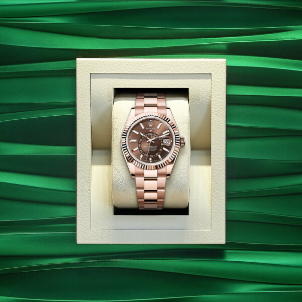 Rolex Sky-Dweller, 42mm, 18k Everose Gold, Ref# 336935-0002 - Image 5