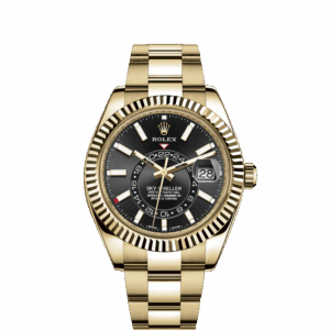 Rolex Sky-Dweller 42mm, 18k Yellow Gold, Ref# 326938-0004