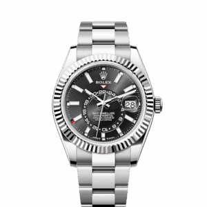 Rolex Sky-Dweller, 42mm, Oystersteel and 18k White Gold, Black, Oyster, Ref# 336934-0007