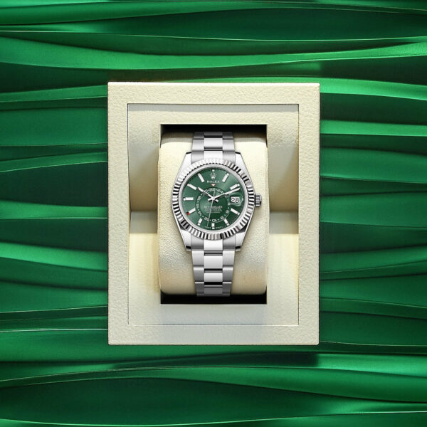 rolex sky dweller 42mm oystersteel and 18k white gold green oyster ref23 336934 0001 4244 zxmon.jpg