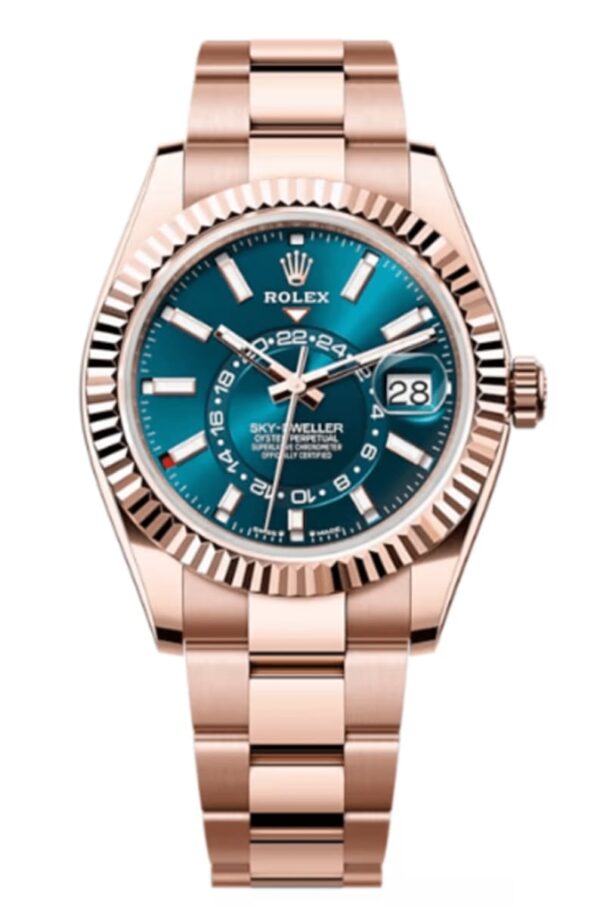 rolex sky dweller rose gold blue green dial oyster mens watch m336935 0001 6212 o94no.jpg