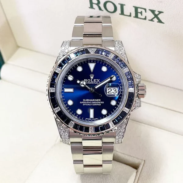 rolex submariner date 116659 sabr 18k white gold diamonds sapphires unworn 4323 andyy.webp