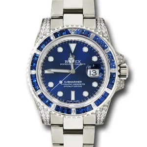 rolex submariner date 116659 sabr 18k white gold diamonds sapphires unworn 5238 rorid.webp