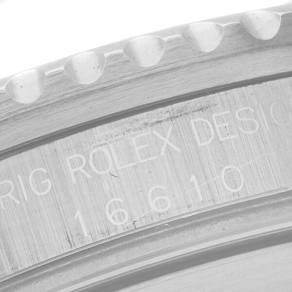 rolex submariner date black frosted dial steel mens watch 16610 box papers 8362 oazip.jpg