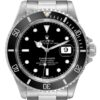 rolex submariner date black frosted dial steel mens watch 16610 box papers 9124 fmurx.jpg