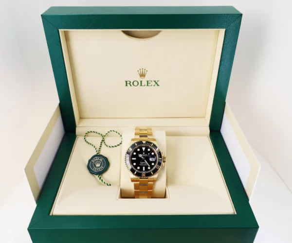 Rolex Submariner Date Yellow Gold 41mm Black Dial 126618LN - Image 7