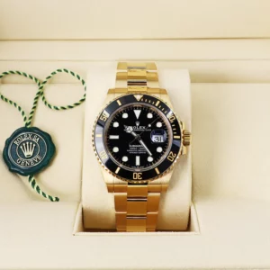 Rolex Submariner Date Yellow Gold 41mm Black Dial 126618LN