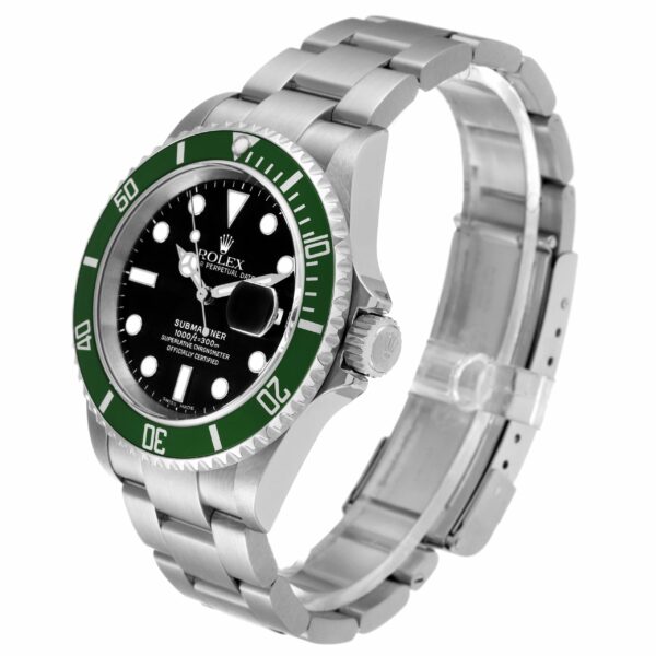 rolex submariner kermit green 50th anniversary mens watch 16610lv box papers 6175 gzjje.jpg