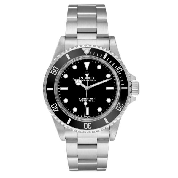 rolex submariner no date 2 liner steel mens watch 14060 box papers 3945 dxu5u.jpg