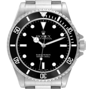 rolex submariner no date 40mm 2 liner steel mens watch 14060 box papers 7408 uqtdd.jpg