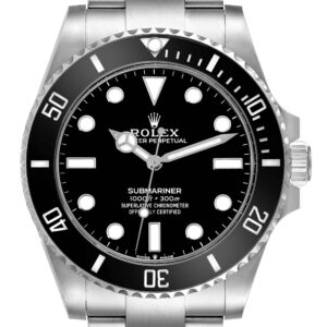 rolex submariner non date ceramic bezel steel mens watch 124060 2549 nd0r5.jpg