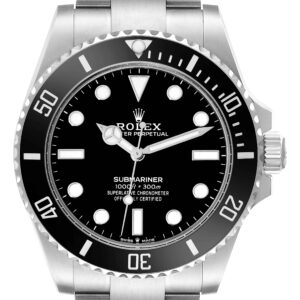rolex submariner non date ceramic bezel steel mens watch 124060 box card 1524 eh4bh.jpg