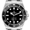 rolex submariner non date ceramic bezel steel mens watch 124060 box card 4356 ckxvc.jpg