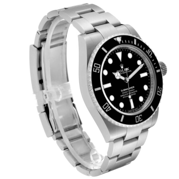 rolex submariner non date ceramic bezel steel mens watch 124060 box card 4964 itzlw.jpg