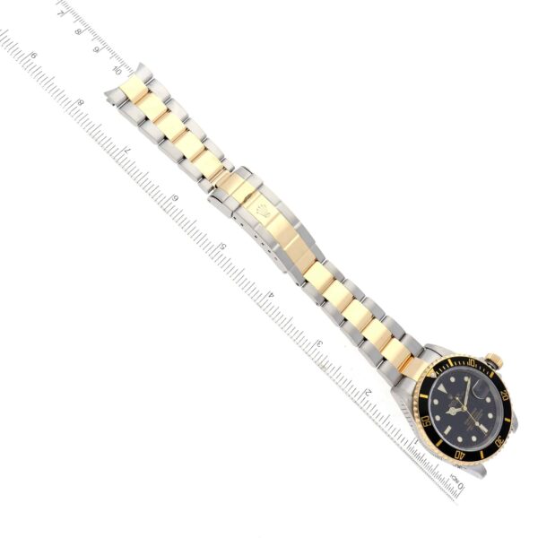 rolex submariner steel yellow gold black dial mens watch 16613 6147 iihcf.jpg