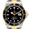 rolex submariner steel yellow gold black dial mens watch 16613 8498 xcdig.jpg