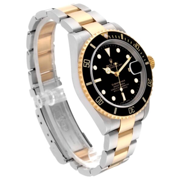 rolex submariner steel yellow gold black dial mens watch 16613 box papers 2024 r89a1.jpg
