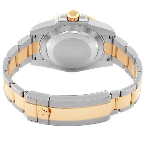 rolex submariner steel yellow gold black diamond dial mens watch 116613 box card 5184 hca1o.jpg