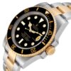 rolex submariner steel yellow gold black diamond dial mens watch 116613 box card 5418 omkuj.jpg