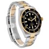 rolex submariner steel yellow gold black diamond dial mens watch 116613 box card 6301 fdz1o.jpg