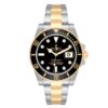 rolex submariner steel yellow gold black diamond dial mens watch 116613 box card 8464 azubx.jpg