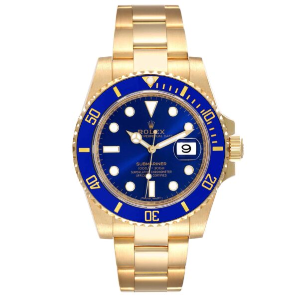 rolex submariner yellow gold blue dial ceramic bezel mens watch 116618 2485 eq6qy.jpg