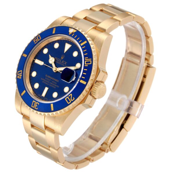 rolex submariner yellow gold blue dial ceramic bezel mens watch 116618 4544 xmrxj.jpg