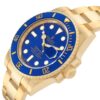 rolex submariner yellow gold blue dial ceramic bezel mens watch 116618 box card 7085 cw7yb.jpg