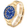 rolex submariner yellow gold blue dial ceramic bezel mens watch 116618 box card 8776 uayqb.jpg