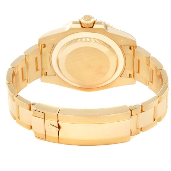 rolex submariner yellow gold blue dial ceramic bezel mens watch 116618 box card 9742 prmor.jpg