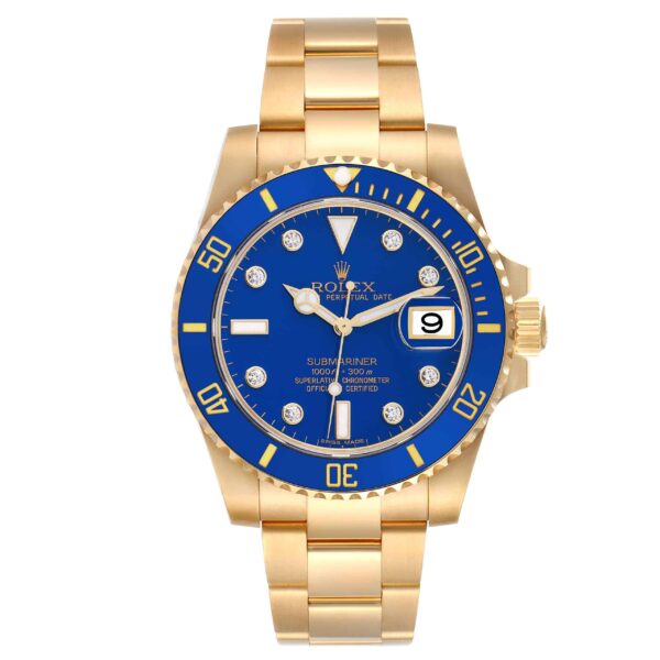 rolex submariner yellow gold blue diamond dial mens watch 116618 box card 9163 ruhmg.jpg
