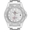 rolex yachtmaster 35 midsize steel platinum mens watch 168622 box papers 4179 e7f9z.jpg