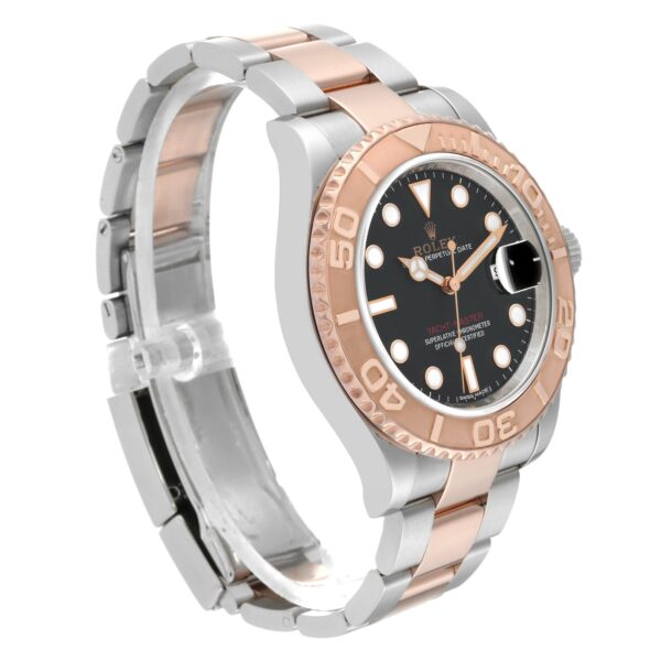 rolex yachtmaster 40 rose gold steel black dial mens watch 116621 9590 bzan2.jpg