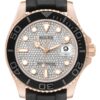 rolex yachtmaster 40mm rose gold diamond dial mens watch 116655 box card 2715 yne5g.jpg