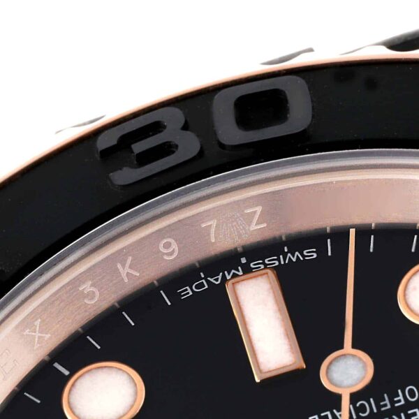 rolex yachtmaster 40mm rose gold oysterflex bracelet mens watch 116655 9162 lpic4.jpg