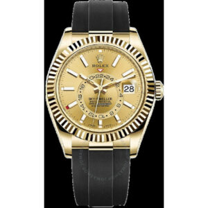 sky dweller automatic chronometer 18 kt yellow gold champagne dial mens watch 6969 7k30l.jpg