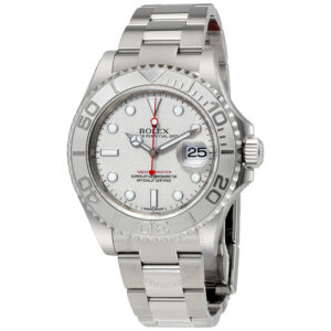 yacht master 40 platinum dial stainless steel oyster bracelet automatic mens watch 3537 zrjzv.jpg