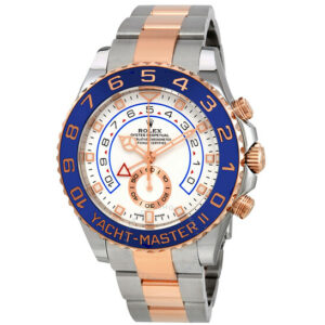 yacht master ii chronograph automatic white dial mens steel and 18k everose gold watch 9905 pum5d.jpg