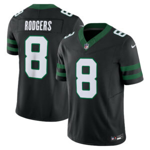 aaron rodgers new york jets nike alternate vapor fuse limited jersey legacy black clowdercats mea8w.jpg