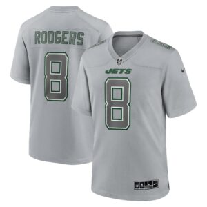 aaron rodgers new york jets nike atmosphere fashion game jersey heather gray clowdercats imfgs.jpg