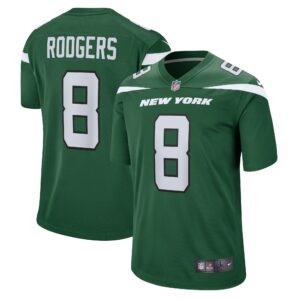 aaron rodgers new york jets nike game jersey gotham green clowdercats us13f.jpg