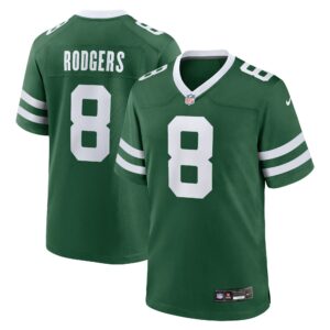 aaron rodgers new york jets nike game jersey legacy green clowdercats vxlji.jpg