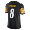 aaron rodgers pittsburgh steelers nike team vapor fuse limited jersey black clowdercats 4pgg7.jpg