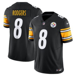 aaron rodgers pittsburgh steelers nike team vapor fuse limited jersey black clowdercats idtsj.jpg
