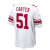 abdul carter new york giants nike first round pick game jersey white clowdercats jbcvn.jpg